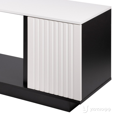 Электрокамин Комо 36 белый с черным с очагом Electrolux EFP/P-3620LS или EFP/P-4220LS