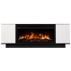 Электрокамин Комо 36 белый с черным с очагом Electrolux EFP/P-3620LS или EFP/P-4220LS