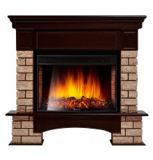 Каминокомплект Форте Вуд 27 сланец (портал Forte Wood 25 + очаг Electrolux EFP/P - 2720LS)
