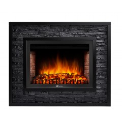 Каминокомплект Лофт 30 черный (портал Loft 30 + очаг Electrolux EFP/P-3020LS)