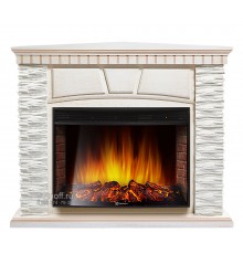 Угловой каминокомплект Порто 33 (портал Porto 30U + очаг Electrolux EFP/P-3320RLS)