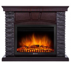 Каминокомплект Порто 25 венге (портал Porto 25 + очаг Electrolux EFP/P - 2520LS)