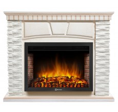 Каминокомплект Порто 30 беленый дуб (портал Porto 30 + очаг Electrolux EFP/P-3020LS)