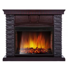 Каминокомплект Порто 27 венге (портал Porto 25 + очаг Electrolux EFP/P - 2720LS)