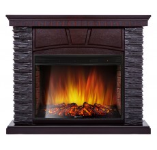 Каминокомплект Порто 27 венге (портал Porto 25 + очаг Electrolux EFP/P - 2720LS)