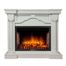 Каминокомплект Рим беленый дуб (портал Rome 30 + очаг Electrolux EFP/P - 3020LS)