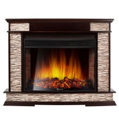 Каминокомплект Скала 33 темный дуб (портал Scala 30 + очаг Electrolux EFP/P-3320RLS)