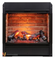 Электрокамин Dimplex Engine 56-600 BB (очаг Энджин 600) с кирпичной кладкой
