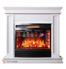 Каминокомплект Стаффорд 25 (портал InterFlame Stafford WT + очаг Panoramic 25)
