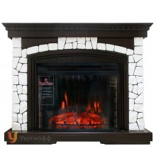 Каминокомплект Глазго 28 (портал Glasgow + очаг Royal Flame Dioramic 28 LED FX)
