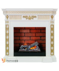 Каминокомплект 3Д Греция (портал Greece + очаг Cassette 400 Opti-myst 3D)