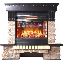 Каминокомплект Экстер Прованс (портал Exter Provence + очаг Panoramic 25 LED FX)