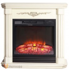 Каминокомплект Виелтон (портал InterFlame Vielton WT + Foton 23 LED)