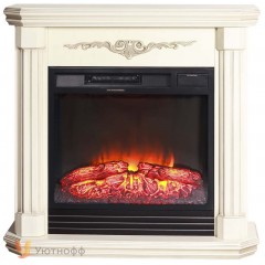 Каминокомплект Виелтон (портал InterFlame Vielton WT + Foton 23 LED)