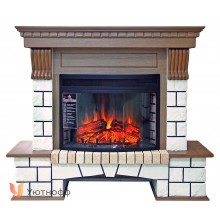 Каминокомплект Пьер Люкс 25 (портал Pierre Luxe + очаг Royal Flame Dioramic 25 LED FX)