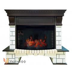 Каминокомплект Пьер Люкс 33W (портал Pierre Luxe + Dioramic 33W LED FX)