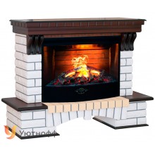Каминокомплект Кантри 33 3D (портал RealFlame Country AO + очаг 3D Firestar 33)