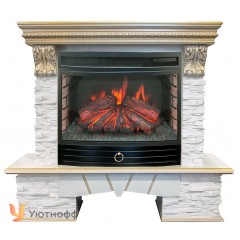 Каминокомплект Роклэнд Люкс 25 (портал RealFlame Rockland Lux + очаг Firefield 25 S IR)