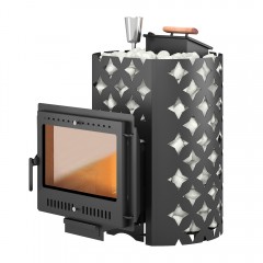 Банная печь ЭТНА 18 (Панорама) М