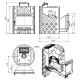 Печь для бани Этна 24 (Панорама М) чугун с закрытой каменкой