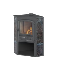 Камин ЭТНА угловой (БКД) амфиболит Ø 115мм