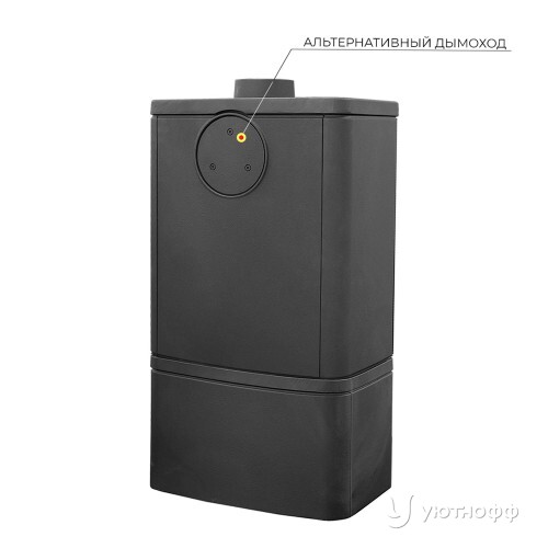 Печь-камин Эверест B7M чугун с дровником