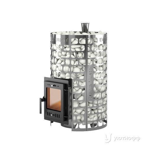 Печь для бани Эверест Steam Master 24 Inox (210M) б/в из нержавеющей стали