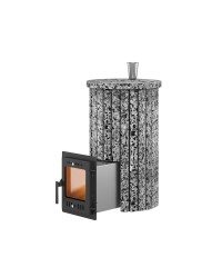 Банная печь Everest Steam Master 24 Inox (S-20) пироксенит элит