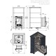 Печь для бани Эверест 24 Стим Мастер (S-40) талькохлорит