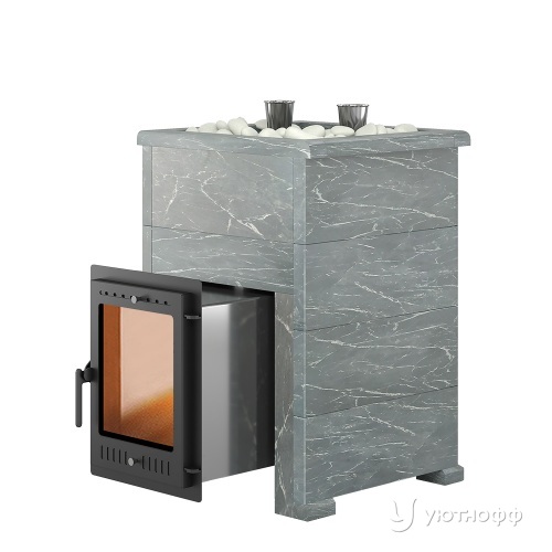 Печь для бани Эверест Стим Мастер 30 (320М) талькохлорит S-40