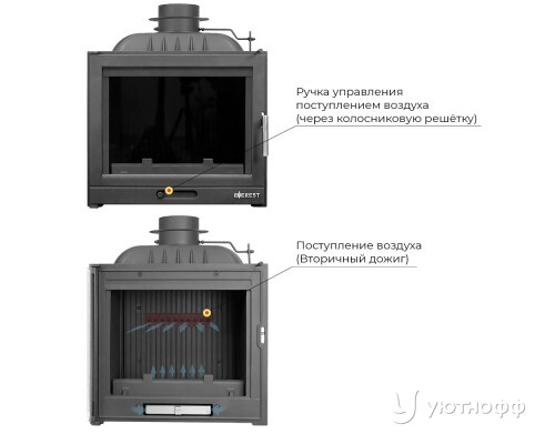 Печь-камин Everest U10