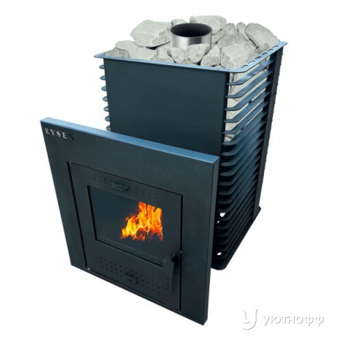 Печь для бани Eysen 180R RELAX из котловой стали Печь для бани Eysen 180R RELAX из котловой стали