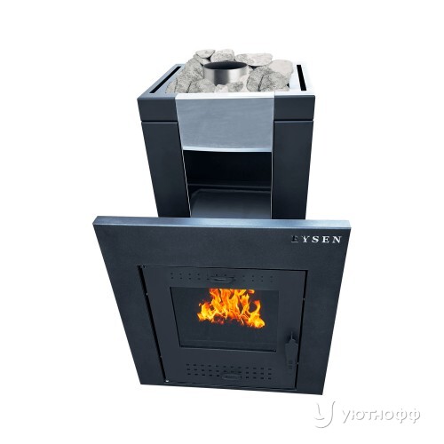 Печь для бани Eysen 180R TOP CLASS из котловой стали Печь для бани Eysen 180R TOP CLASS из котловой стали