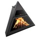 Дровяная печь Giza 10 кВт сталь