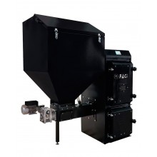 Угольный котел FACI 22 BASE BLACK (котел Фачи базовый черный 22 кВт)