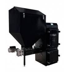 Угольный котел FACI 22 BASE BLACK (котел Фачи базовый черный 22 кВт)