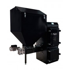 Угольный котел FACI 22 BASE BLACK (котел Фачи базовый черный 22 кВт)