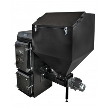 Угольный котел FACI 55 BASE BLACK (котел Фачи базовый черный 55 кВт)