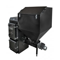 Угольный котел FACI 55 BASE BLACK (котел Фачи базовый черный 55 кВт)