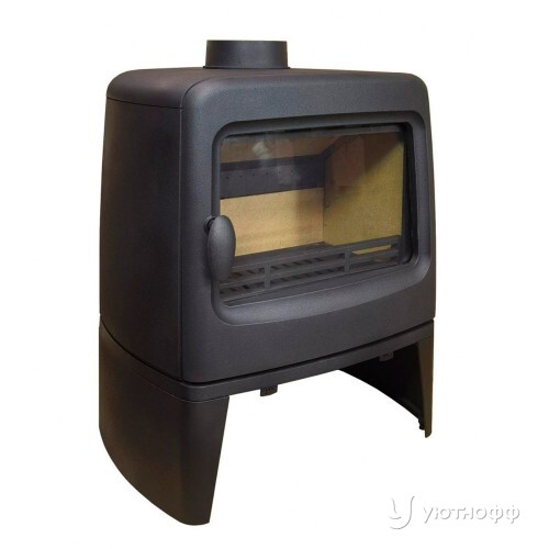 Печь-камин Firebird Bear 10 кВт на ножках чугун