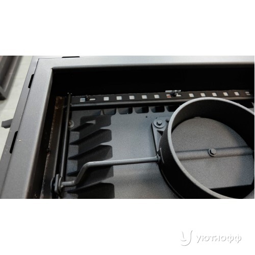 Каминная топка Firebird Emir трехстороннее стекло с шибером