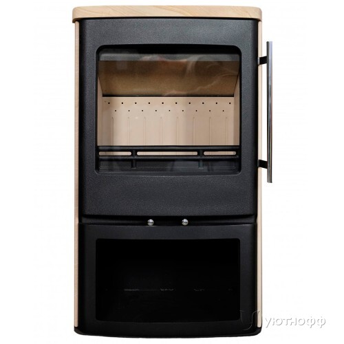 Печь-камин Firebird Opera 8 кВт с дровником чугун