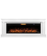 Каминокомплект Олимпия 60 белый (портал Olympia 60 + очаг Aurora RTFP/P-AR60LS)