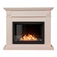 Напольный биокамин Bianco BFP/P-2520 беленый дуб