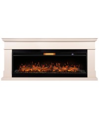 Каминокомплект Калифорния 60 молочный (портал California 60 IV + очаг Aurora RTFP/P-AR60LS)