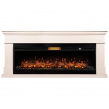 Каминокомплект Калифорния 60 молочный (портал California 60 IV + очаг Aurora RTFP/P-AR60LS)
