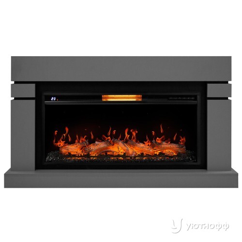 Электрокамин Линдос 36 светло-серый с очагом Electrolux EFP/P-3620LS или EFP/P-4220LS Электрокамин Линдос 36 светло-серый с очагом Electrolux EFP/P-3620LS или EFP/P-4220LS