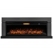 Каминокомплект Линдос 40 графит (портал Lindos 40 + очаг Aurora RTFP/P-AR40LS)