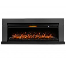 Каминокомплект Линдос 60 графит (портал Lindos 60 G + очаг Aurora RTFP/P-AR60LS)