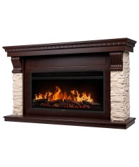 Каминокомплект Мичиган 36/42 темный дуб (портал Michigan + очаг Electrolux 3620/4220)
